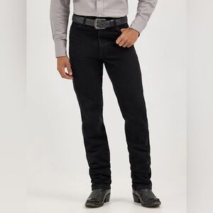 WRANGLER® COWBOY CUT® SLIM FIT JEAN // Shadow Black // 36x36